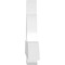Ekena Millwork Ericson Architectural Grade PVC Gable Bracket, 108"W x 22 1/2"H x 4"D x 6"F, 5/12 Pitch GBP108X23X0406ERI00 - alternate 4